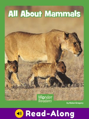 cover image of All About Mammals
